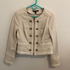 WHBM. Off white jacket